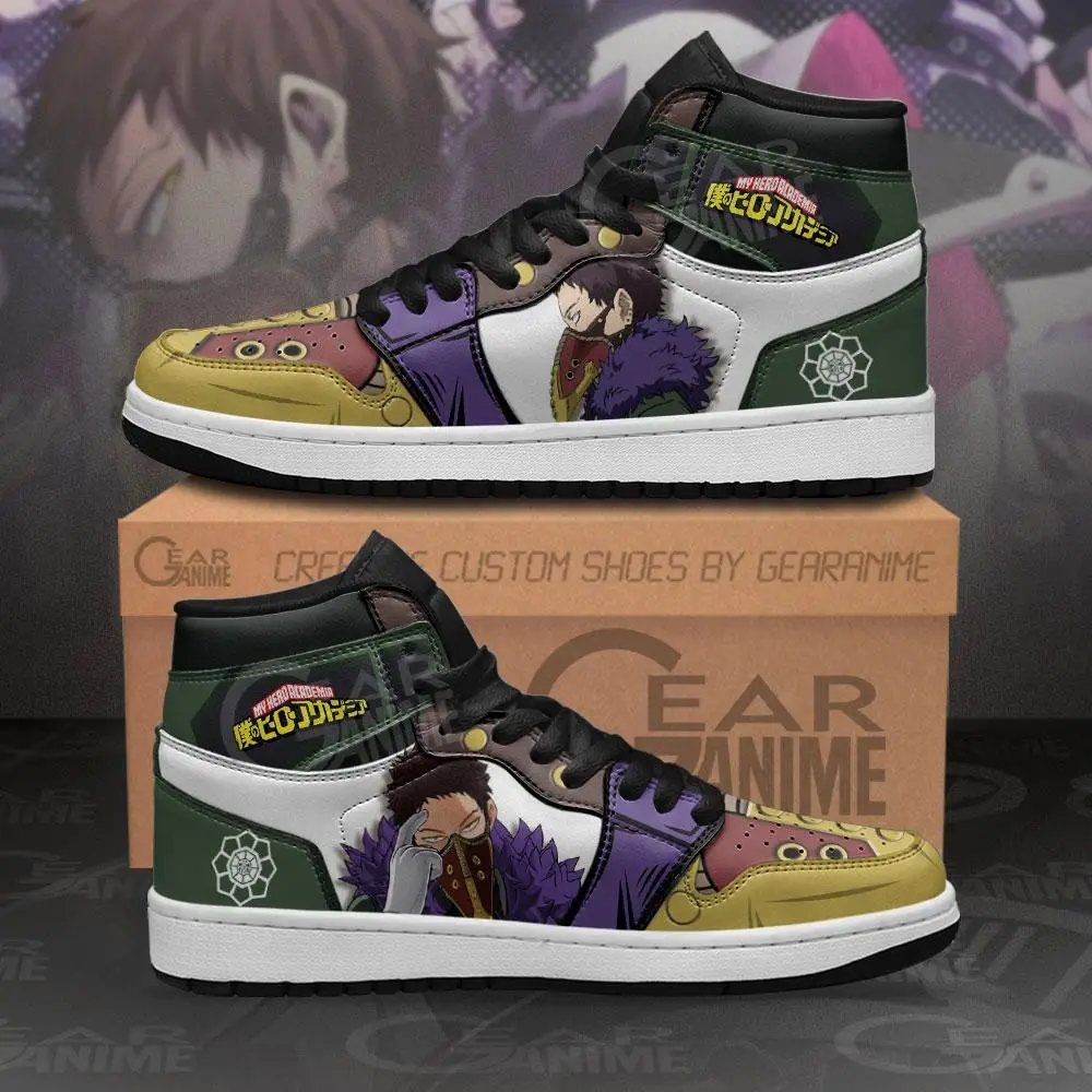 Air JD Hightop Shoes Chisaki Overhaul JD1s Sneakers BNHA Anime Shoes