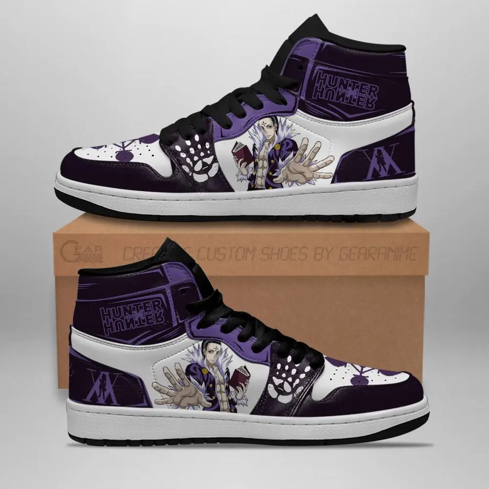 Air JD Hightop Shoes Chrollo Lucilfer Hunter X Hunter JD1s Sneakers HxH Anime Shoes Air JD Hightop Shoes Chrollo Lucilfer Hunter X Hunter JD1s Sneakers HxH Anime Shoes - Image 1