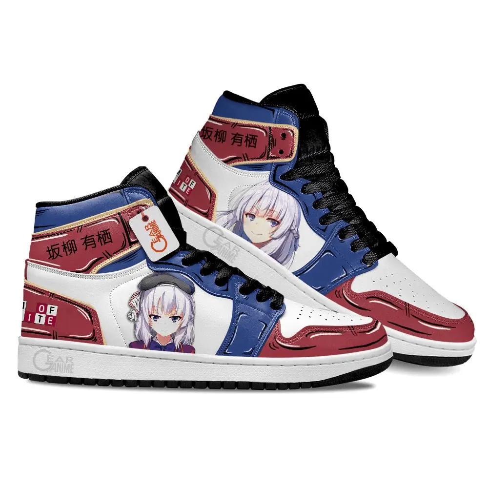 Air JD Hightop Shoes Classroom of the Elite Arisu Sakayanagi Custom Anime Shoes MN0203