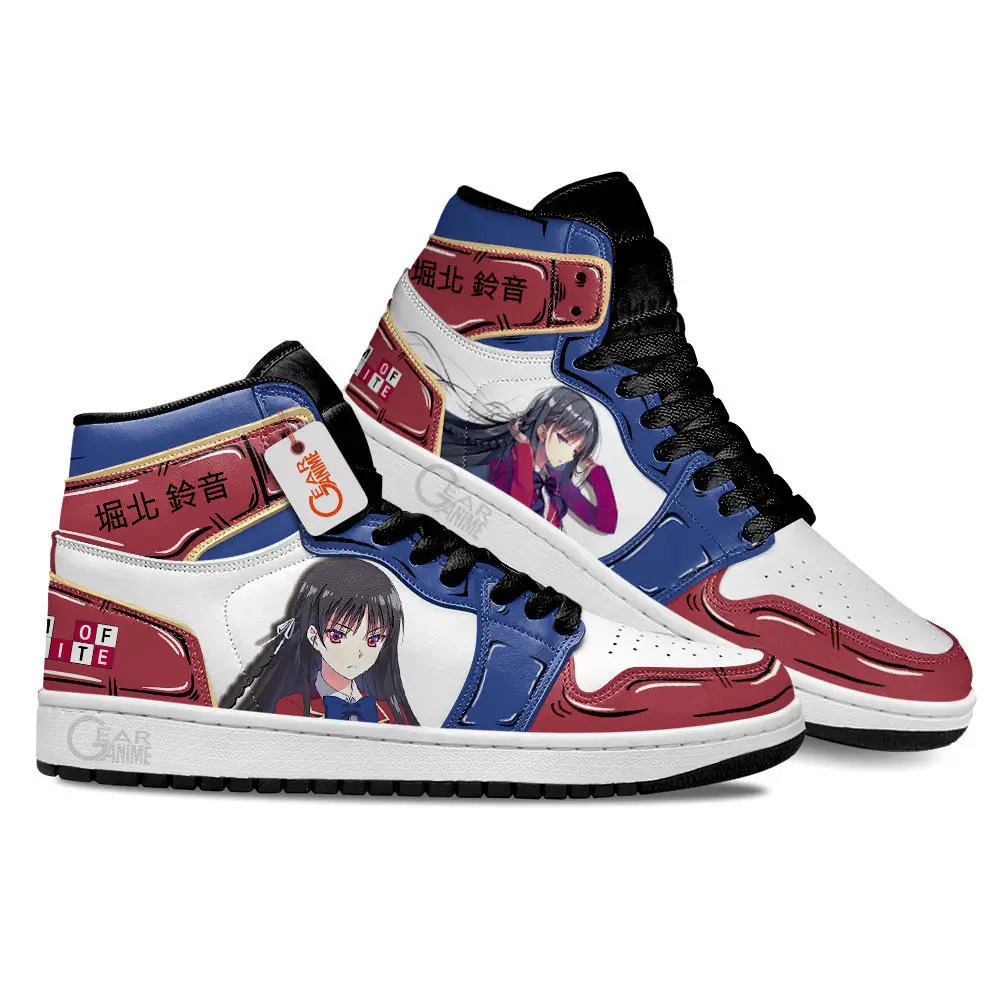 Air JD Hightop Shoes Classroom of the Elite Suzune Horikita Shoes Anime Custom Sneakers MN0203