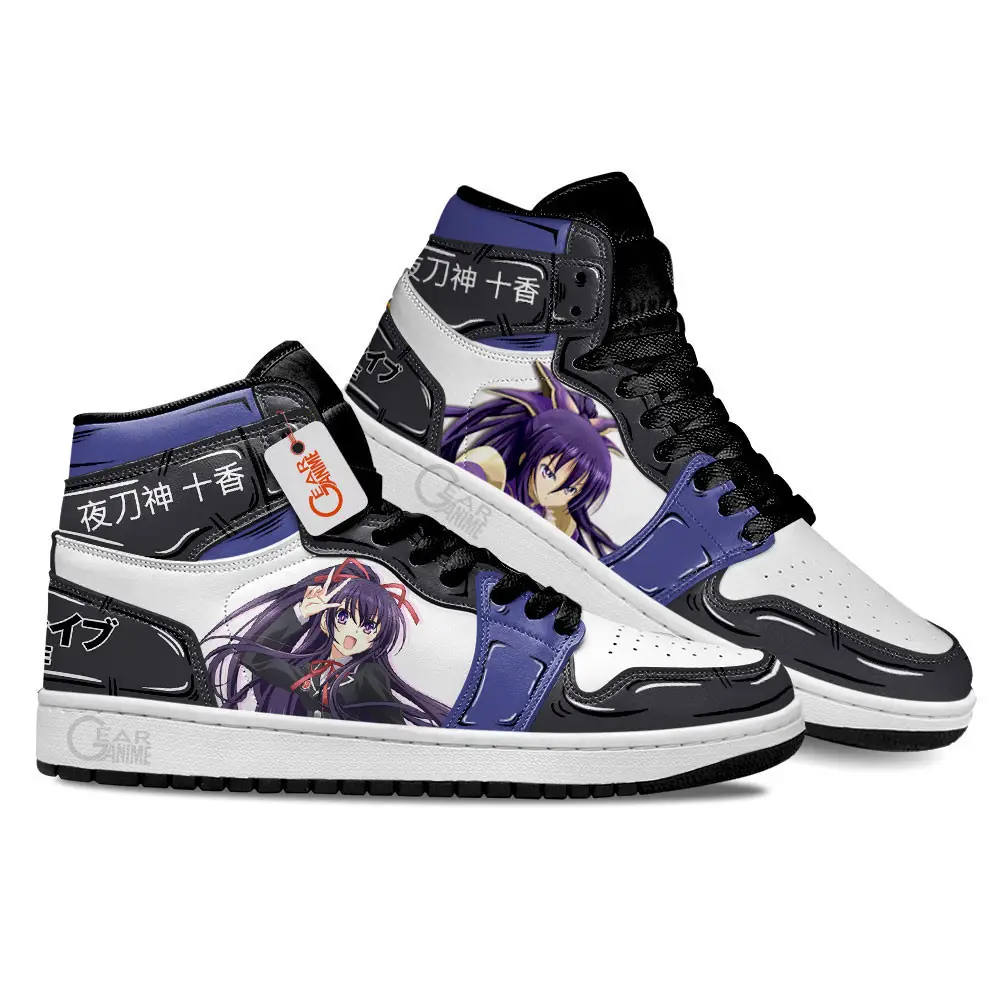 Air JD Hightop Shoes Date A Live Tohka Yatogami Sneakers Custom Anime Shoes MN1403