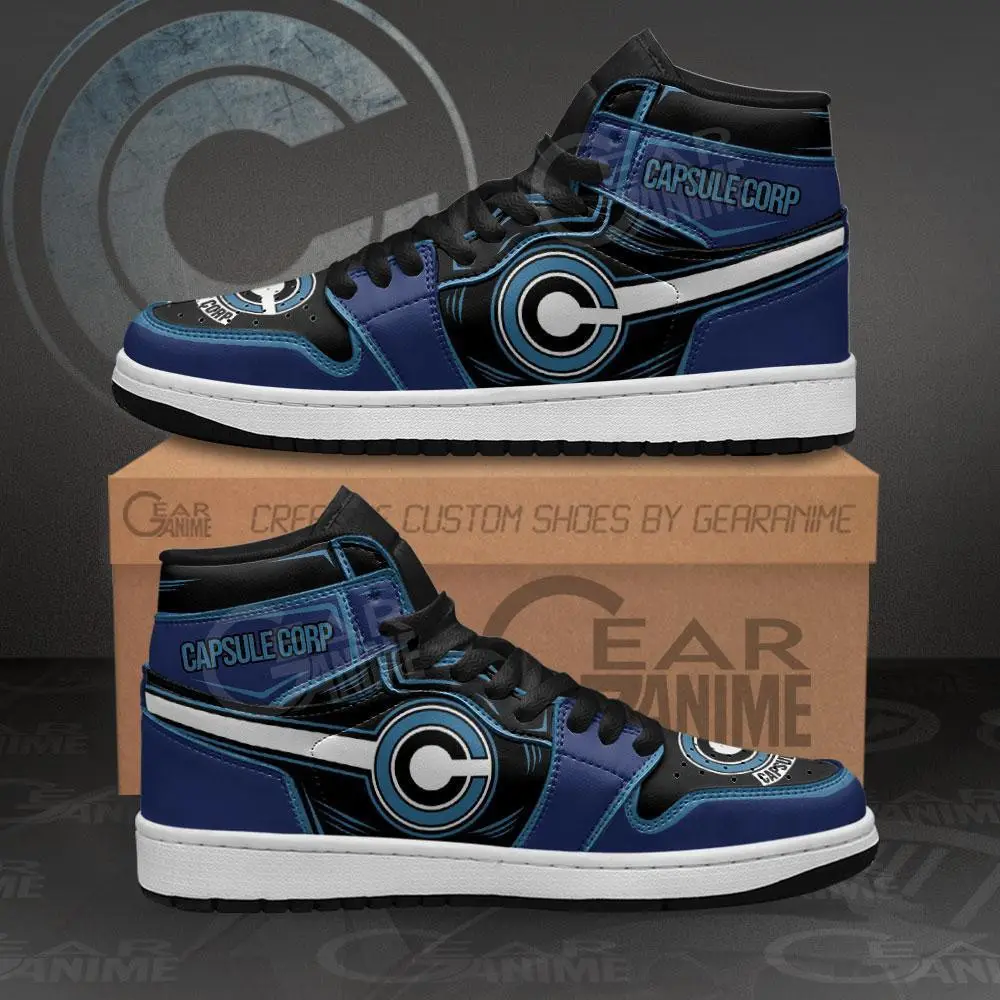 Air JD Hightop Shoes DB Capsule JD1s Sneakers Custom Dragon Ball Anime Shoes