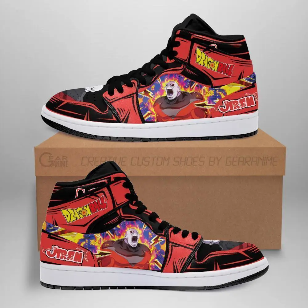 Air JD Hightop Shoes DBS Jiren JD1s Sneakers Custom Anime Dragon Ball Shoes