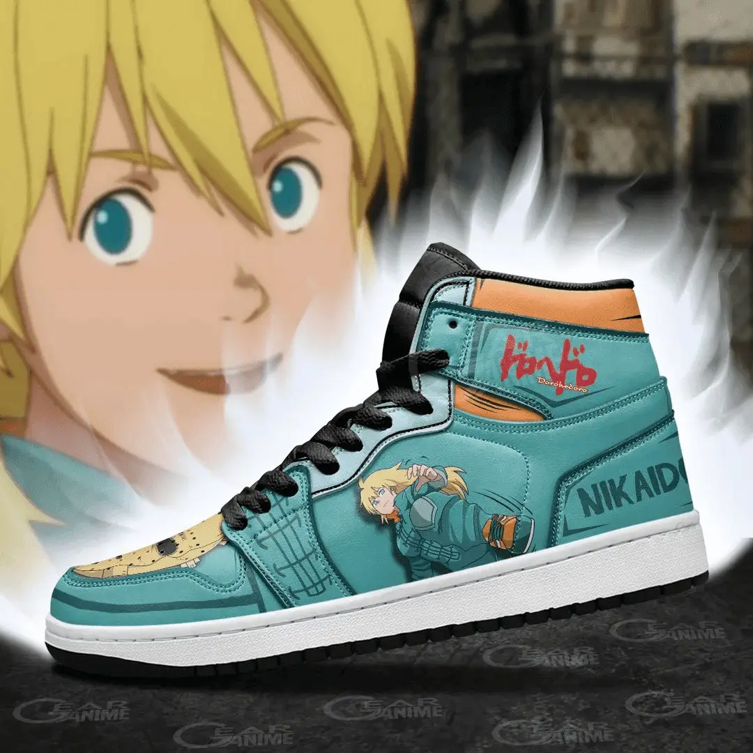 Air JD Hightop Shoes Dorohedoro Nikaido Custom Anime Shoes