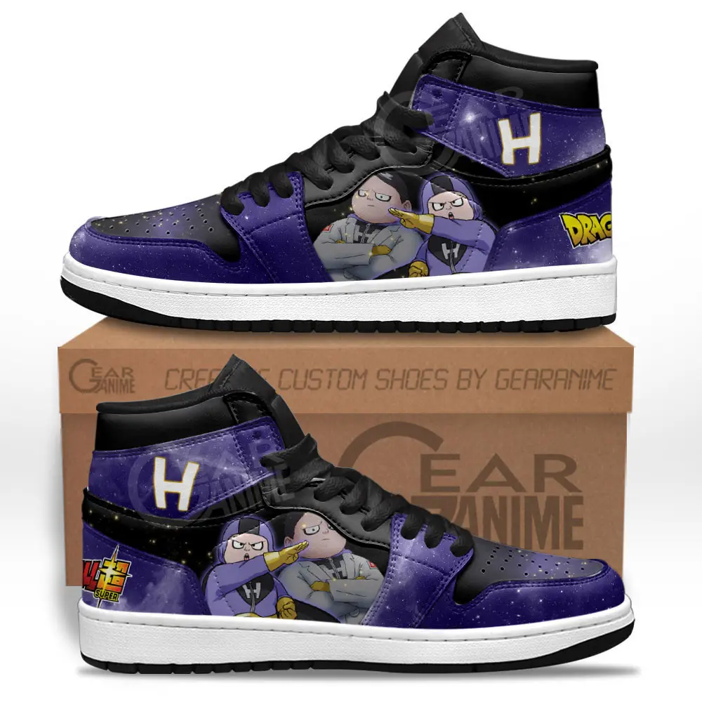 Air JD Hightop Shoes Dr. Hedo JD1s Sneakers Dragon Ball Super Custom Anime Shoes