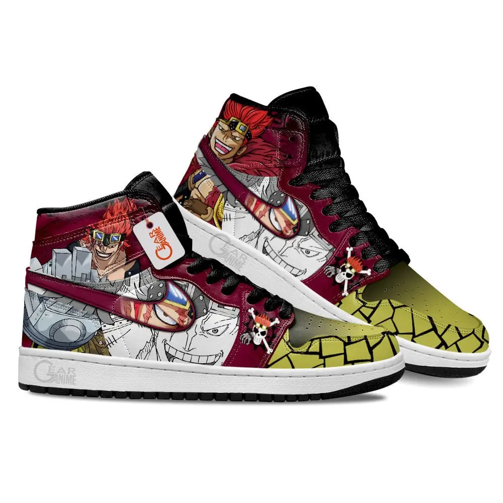 Air JD Hightop Shoes Eustass Kid Anime Shoes Custom Sneakers MN2102
