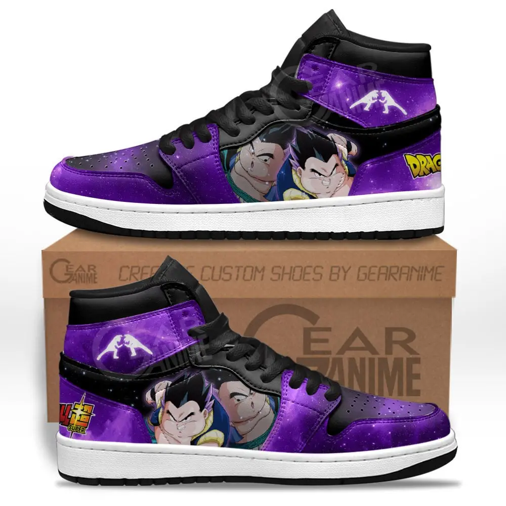 Air JD Hightop Shoes Fat Gotenks JD1s Sneakers Dragon Ball Super Custom Anime Shoes Air JD Hightop Shoes Fat Gotenks JD1s Sneakers Dragon Ball Super Custom Anime Shoes - Image 1