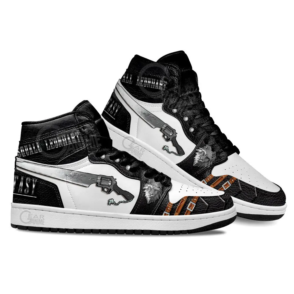 Air JD Hightop Shoes Final Fantasy Noctis Squall Leonhart Functional Gunblade Anime Shoes