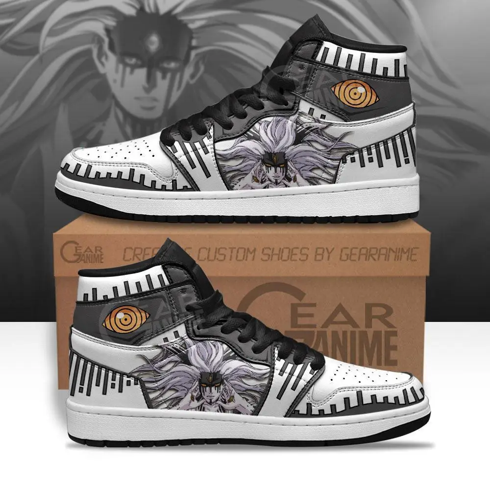 Air JD Hightop Shoes Fused Momoshiki JD1s Sneakers Custom Anime Boruto Shoes