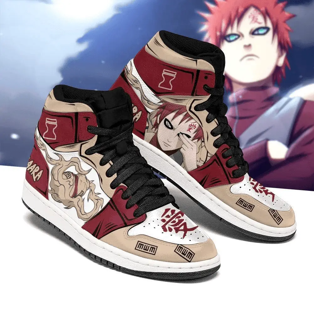 Air JD Hightop Shoes Gaara Shoes Sand Skill Costume Anime JD1s Sneakers Air JD Hightop Shoes Gaara Shoes Sand Skill Costume Anime JD1s Sneakers - Image 1