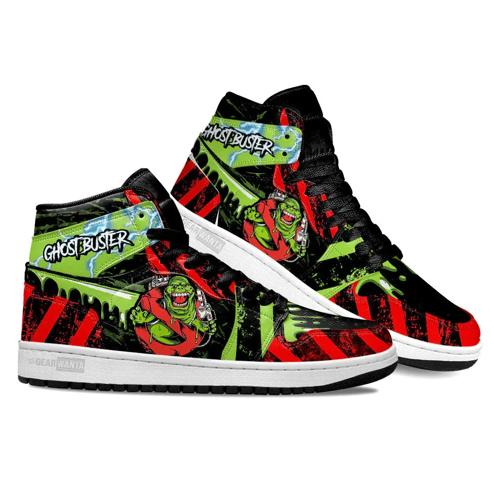 Air JD Hightop Shoes Ghostbuster JD Sneakers Custom Shoes Funny