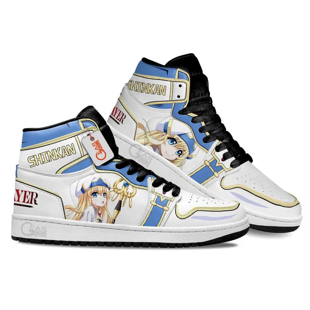 Air JD Hightop Shoes Goblin Slayer Onna Shinkan Shoes Custom Anime Sneakers MN1403