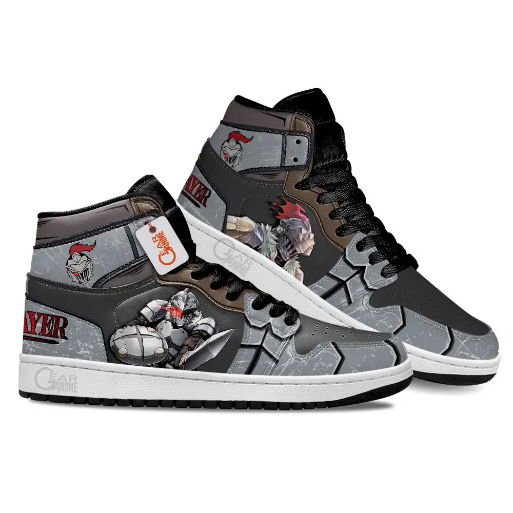 Air JD Hightop Shoes Goblin Slayer Sneakers Custom Anime Shoes MN1403 Air JD Hightop Shoes Goblin Slayer Sneakers Custom Anime Shoes MN1403 - Image 1