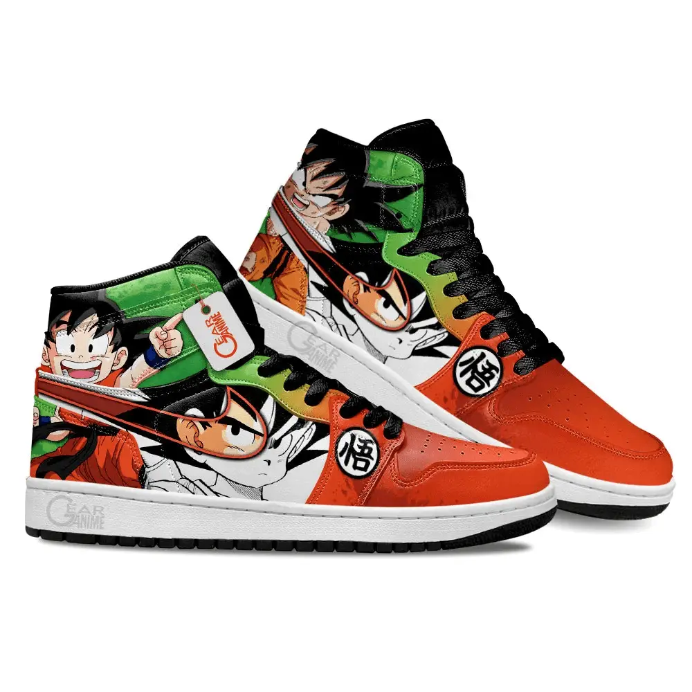 Air JD Hightop Shoes Goku Shoes DB Anime Custom Sneakers MN2102