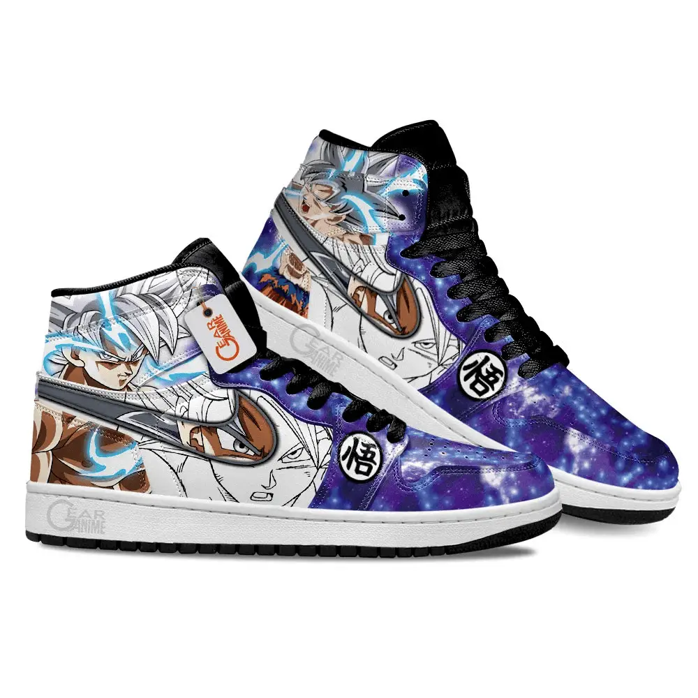 Air JD Hightop Shoes Goku Ultra Instinct Shoes DB Anime Custom Sneakers MN2102 Air JD Hightop Shoes Goku Ultra Instinct Shoes DB Anime Custom Sneakers MN2102 - Image 1