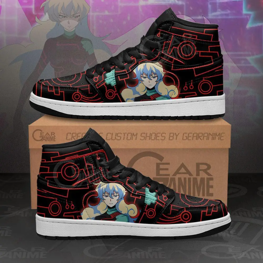 Air JD Hightop Shoes Gurren Lagann Anti-Spiral JD1s Sneakers Anime Shoes