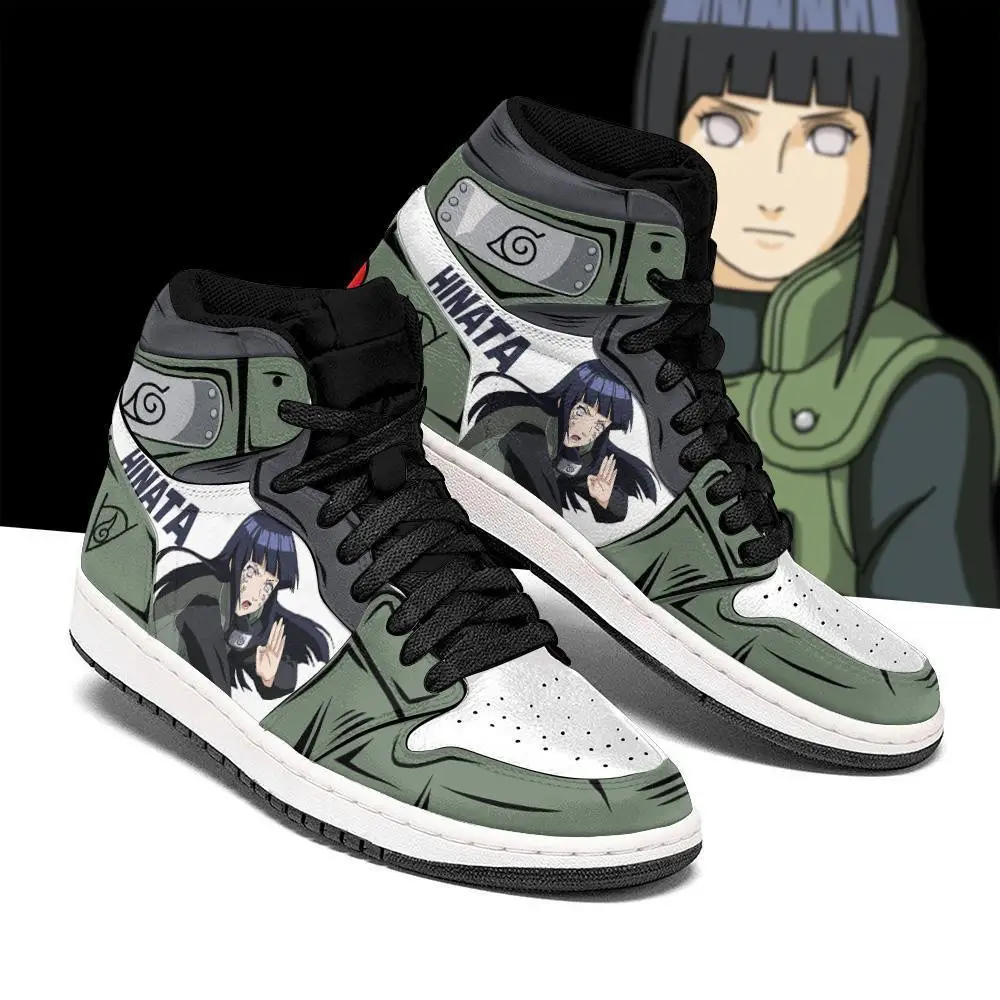 Air JD Hightop Shoes Hinata Hyuga Shoes Uniform Costume Anime JD1s Sneakers