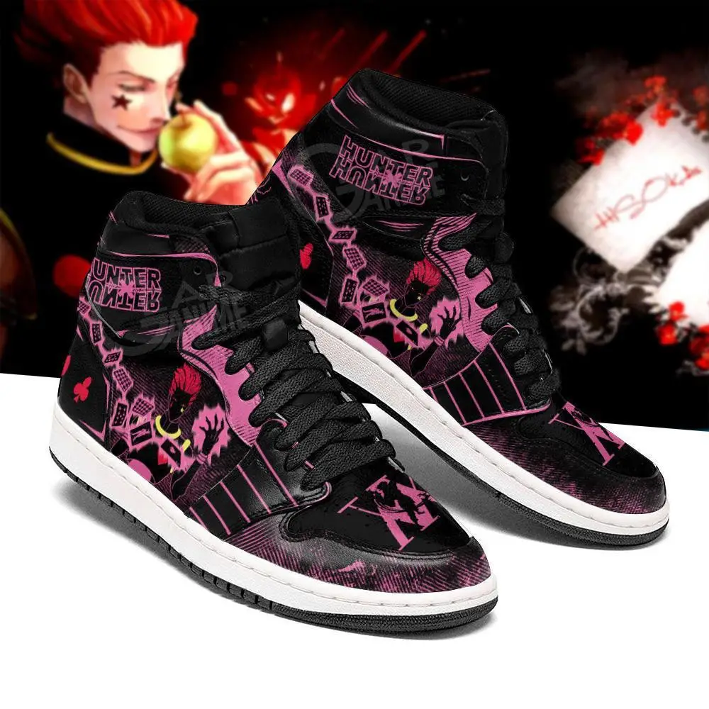 Air JD Hightop Shoes Hisoka Hunter X Hunter JD1s Sneakers Power HxH Anime Shoes Air JD Hightop Shoes Hisoka Hunter X Hunter JD1s Sneakers Power HxH Anime Shoes - Image 1