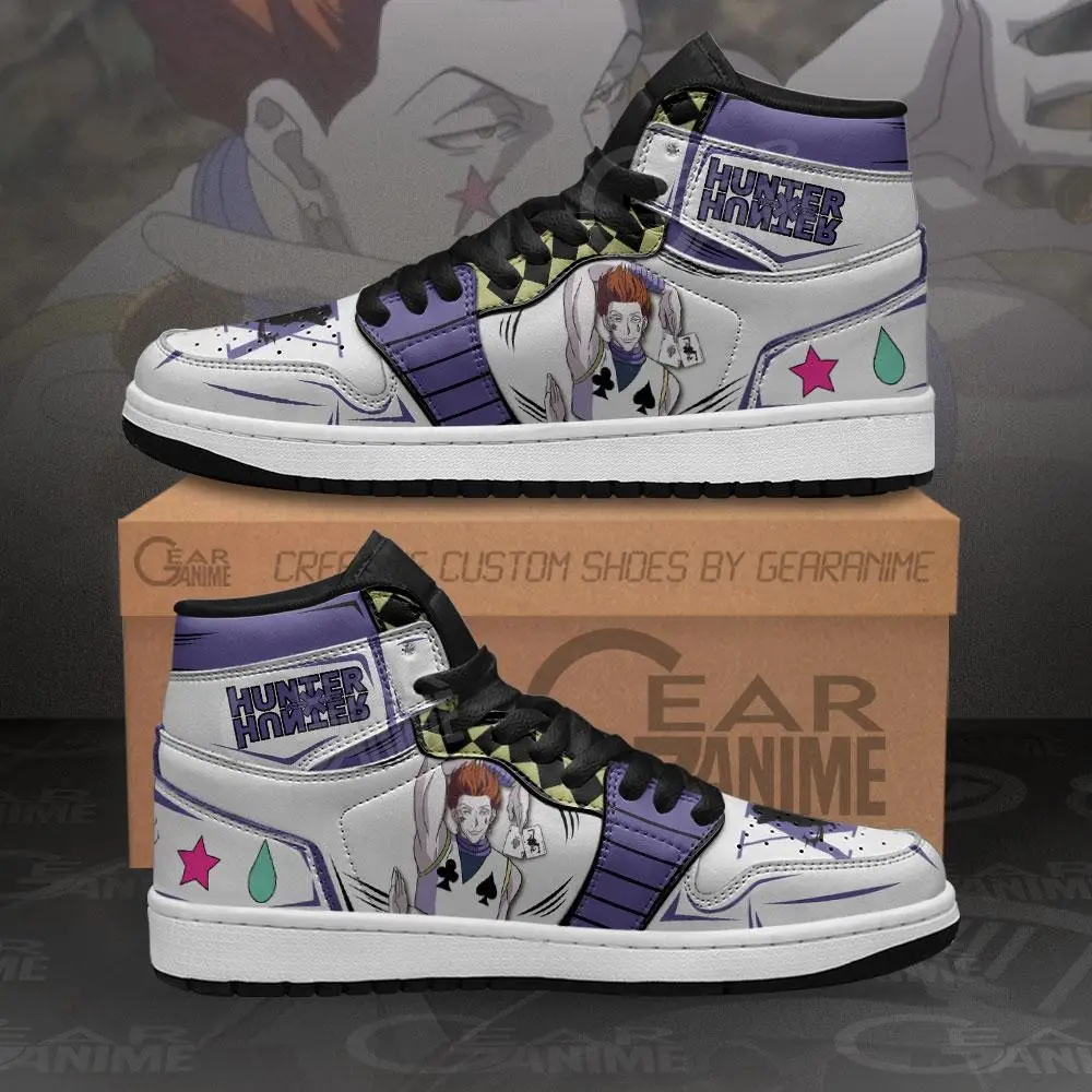 Air JD Hightop Shoes Hisoka JD1s Sneakers Election Arc Hunter x Hunter Anime Shoes