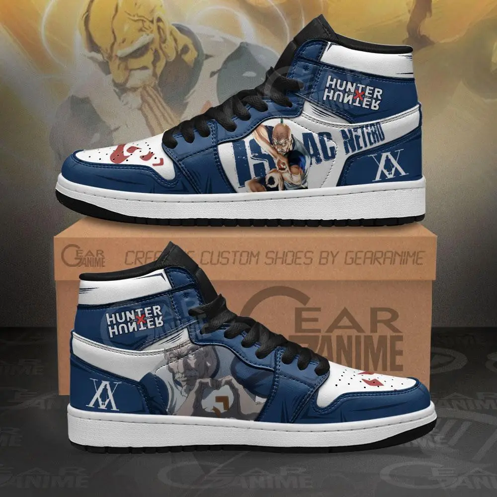 Air JD Hightop Shoes HxH Isaac Netero JD1s Sneakers Hunter X Hunter Anime Shoes