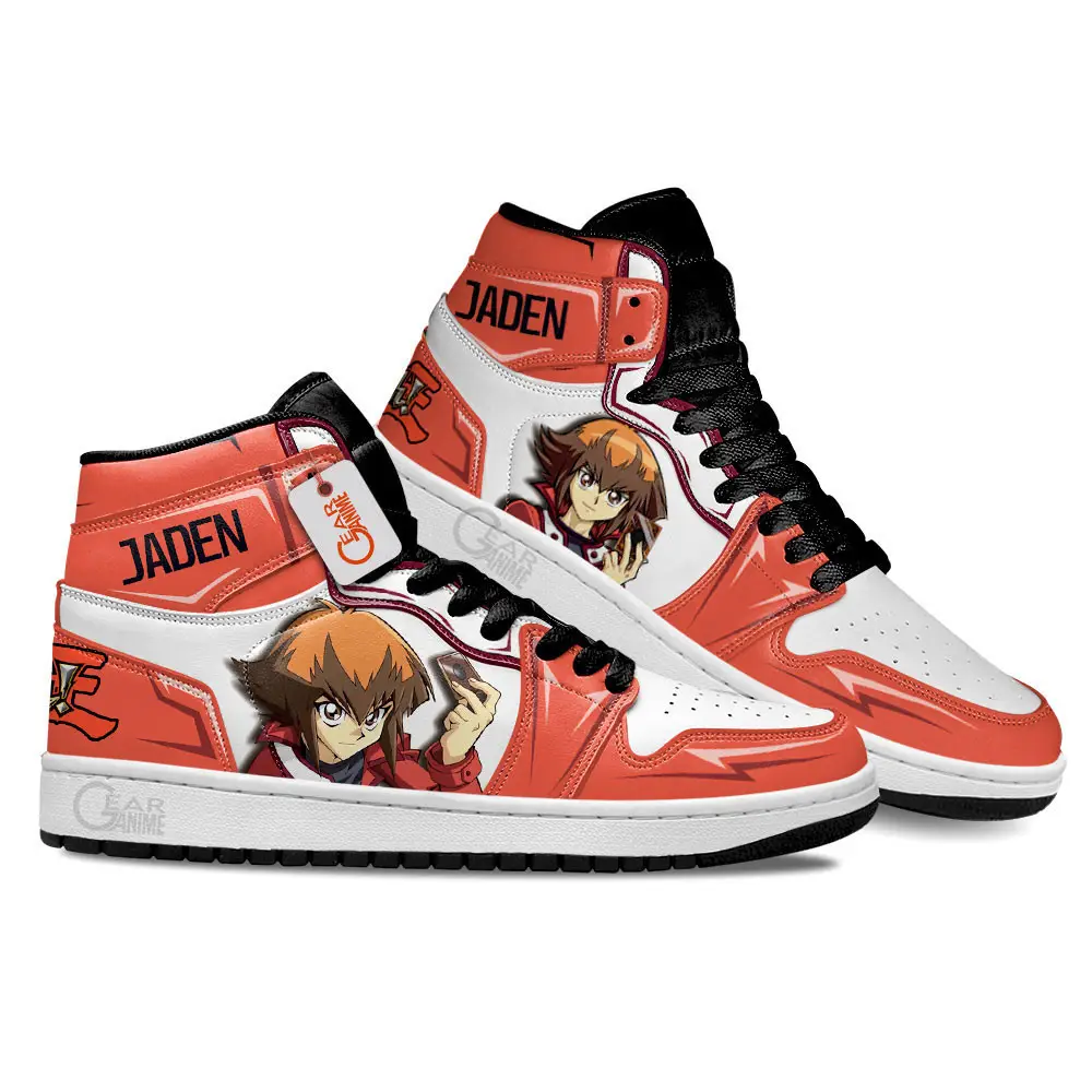 Air JD Hightop Shoes Jaden Yuki Anime Shoes Custom Sneakers MN2102