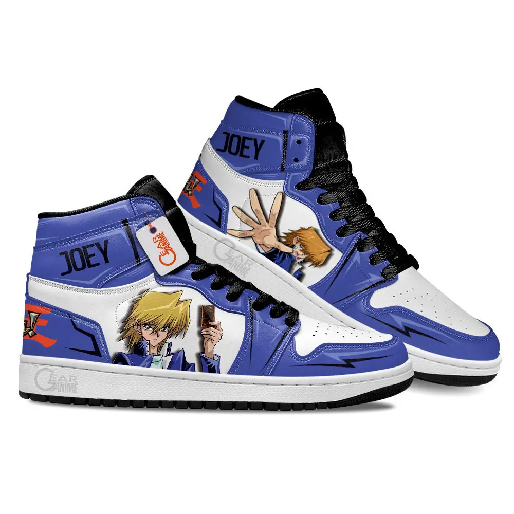 Air JD Hightop Shoes Joey Wheeler Anime Shoes Custom Sneakers MN2802