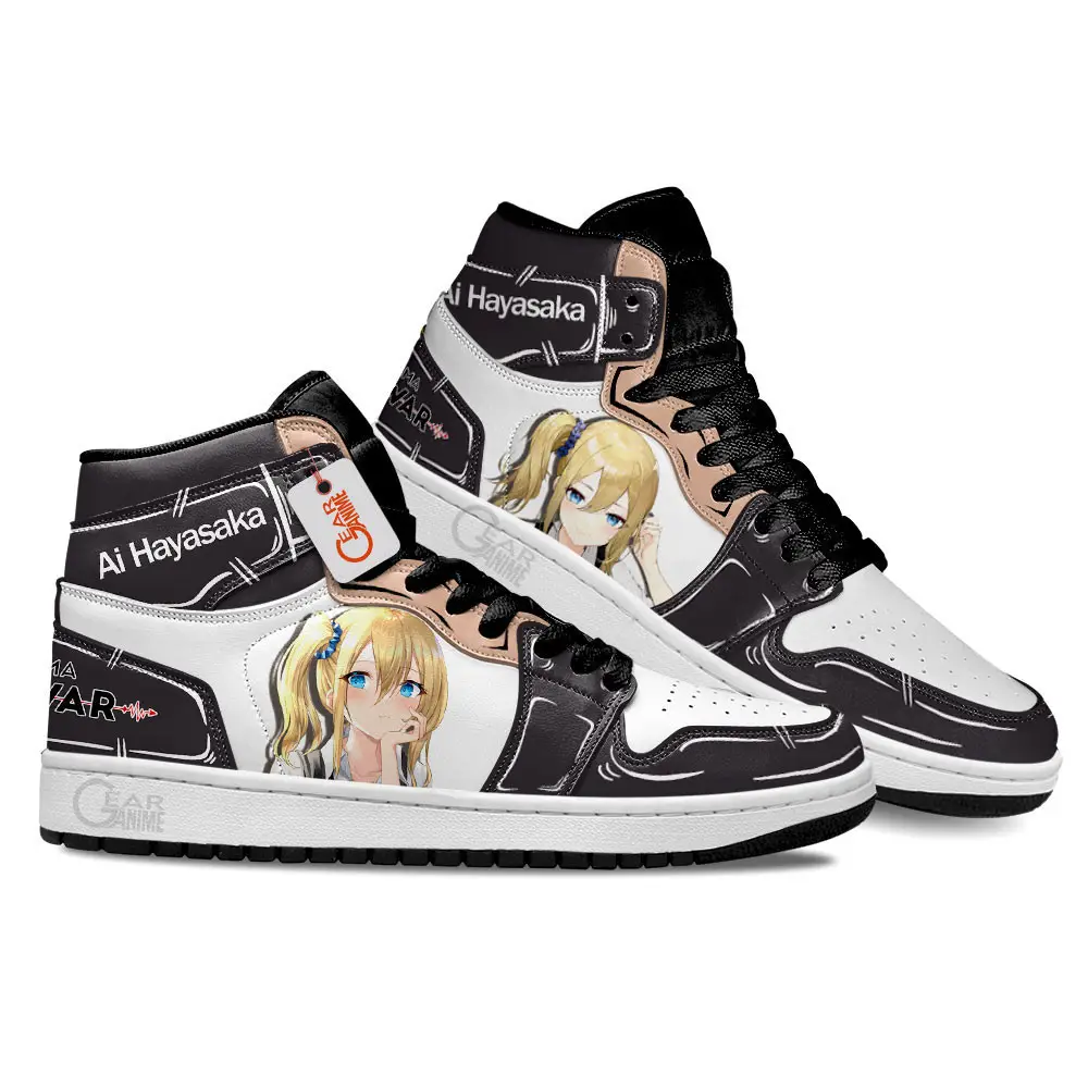 Air JD Hightop Shoes Kaguya-sama Love is War Ai Hayasaka Custom Anime Shoes MN0901