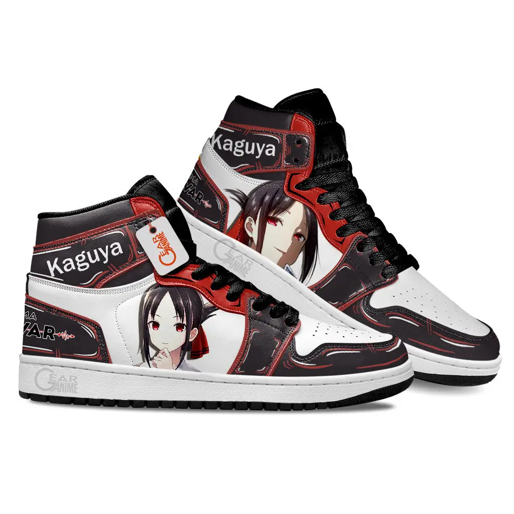 Air JD Hightop Shoes Kaguya-sama Love is War Kaguya Shinomiya Custom Anime Shoes MN0901 Air JD Hightop Shoes Kaguya-sama Love is War Kaguya Shinomiya Custom Anime Shoes MN0901 - Image 1