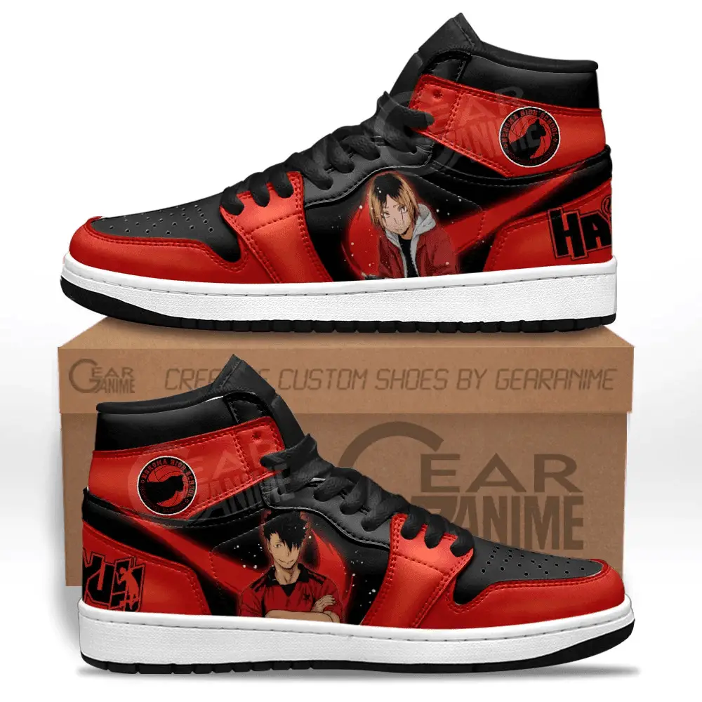 Air JD Hightop Shoes Kenma Kozume and Tetsurou Kuroo JD1s Sneakers Haikyuu Custom Anime Shoes Air JD Hightop Shoes Kenma Kozume and Tetsurou Kuroo JD1s Sneakers Haikyuu Custom Anime Shoes - Image 1