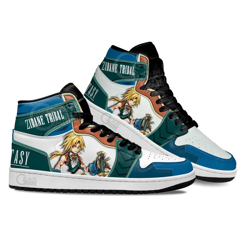 Air JD Hightop Shoes Kingdom Heart Zidane Tribal Shoes Custom For Anime Fans Air JD Hightop Shoes Kingdom Heart Zidane Tribal Shoes Custom For Anime Fans - Image 1