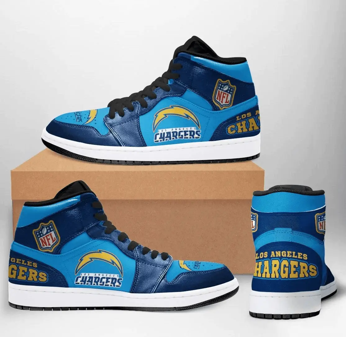 Air JD Hightop Shoes Los Angeles Chargers JD Sneakers aker 2 H99