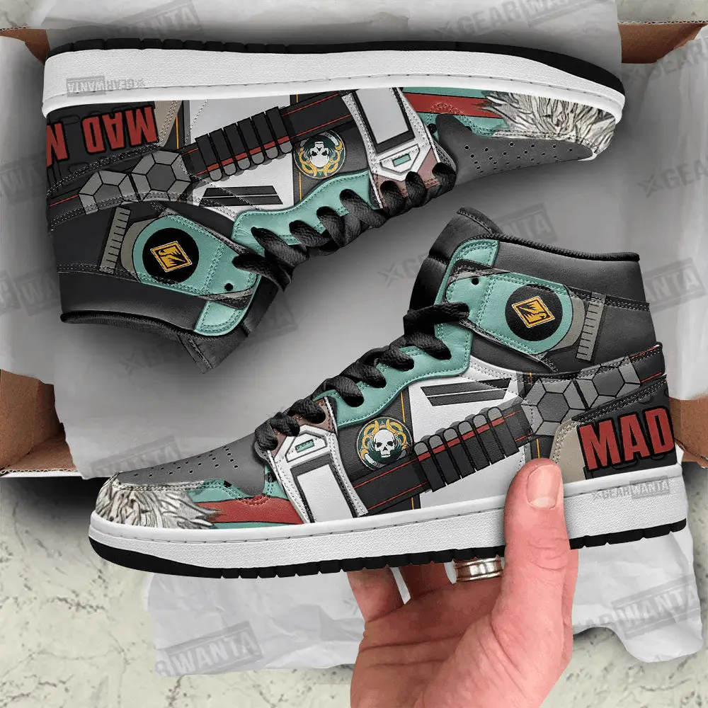 Air JD Hightop Shoes Mad Maggie Apex Legends Air J1s Sneakers Custom Uniform Shoes