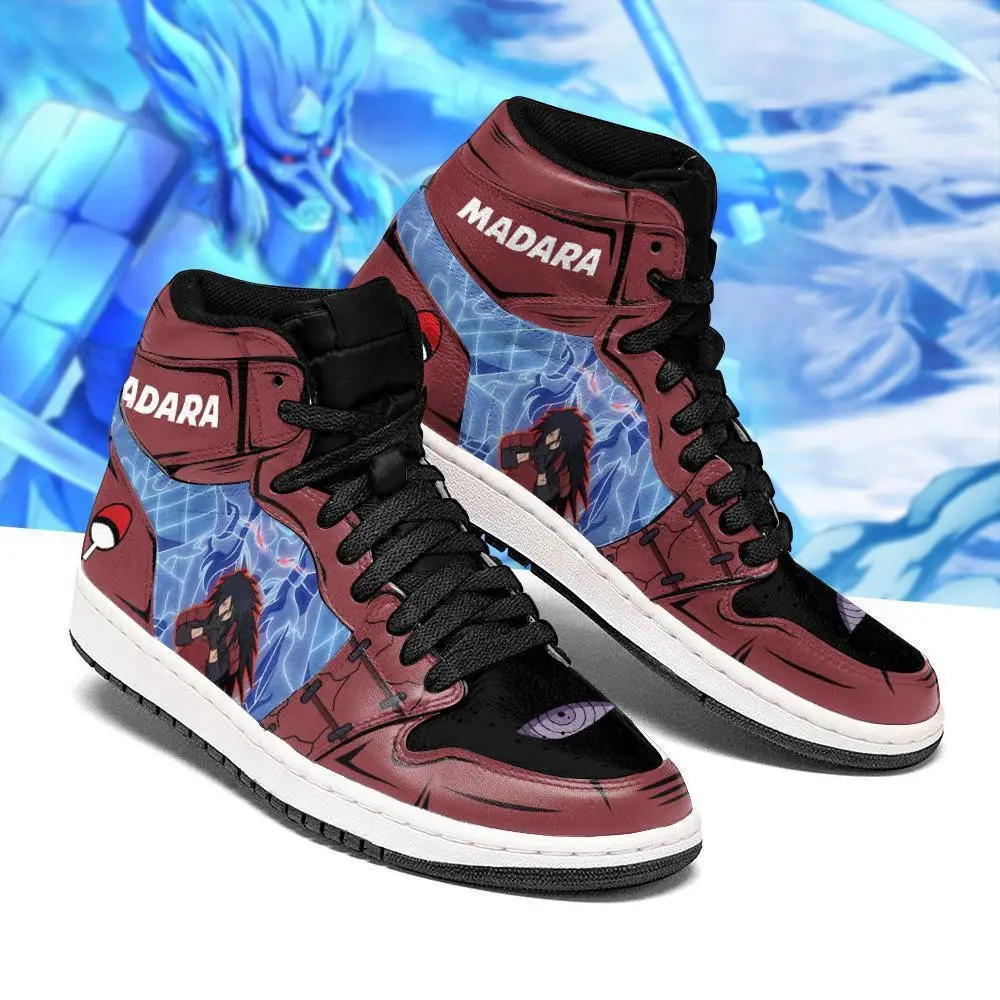 Air JD Hightop Shoes Madara Susanoo JD1s Sneakers Anime JD1s Sneakers Costume