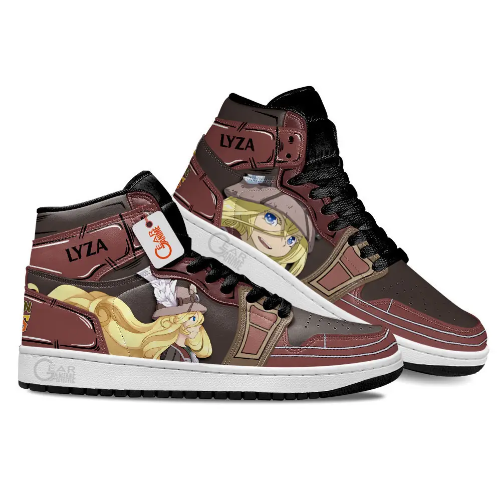 Air JD Hightop Shoes Made In Abyss Lyza Custom Anime Shoes MN1001