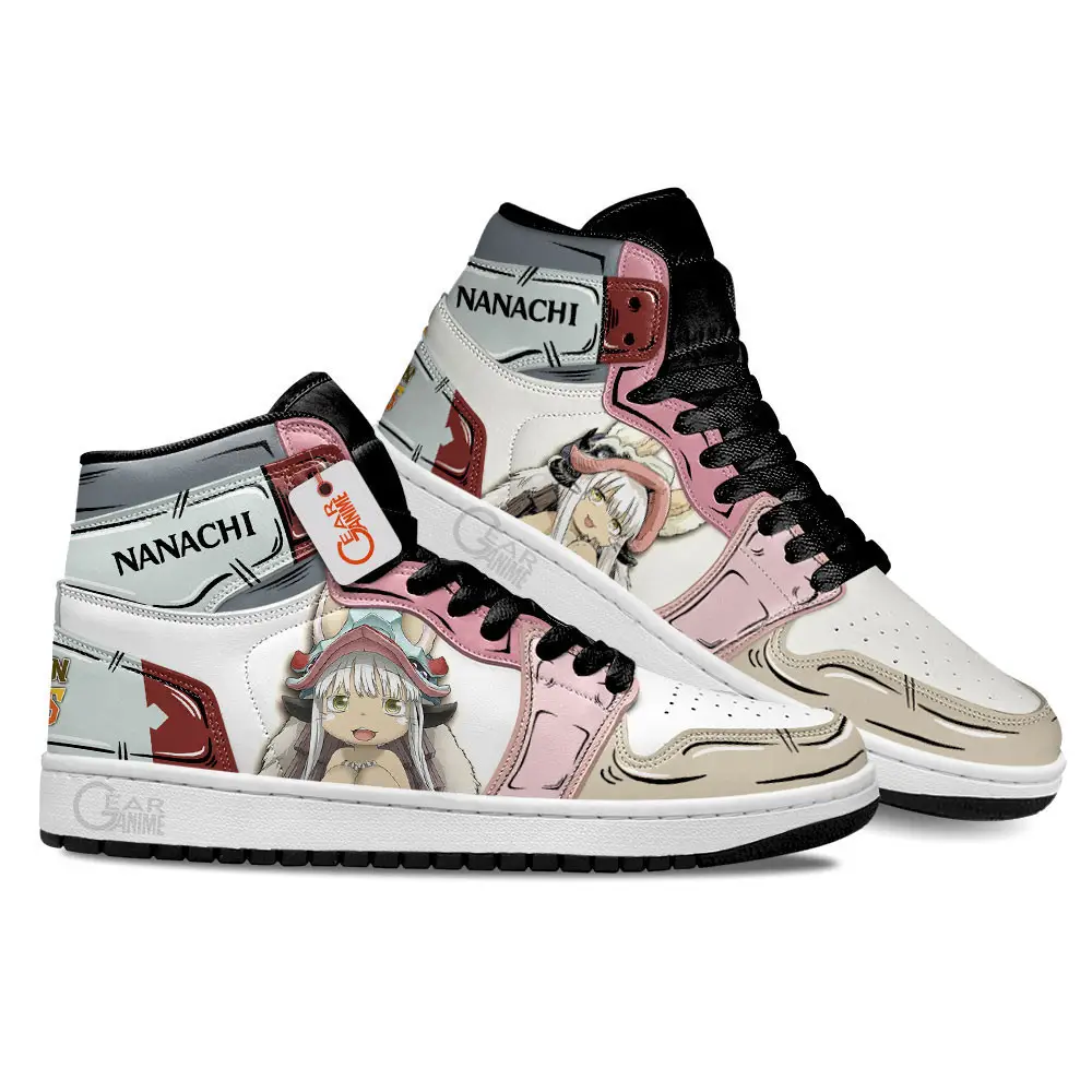 Air JD Hightop Shoes Made In Abyss Nanachi Custom Anime Shoes MN1001