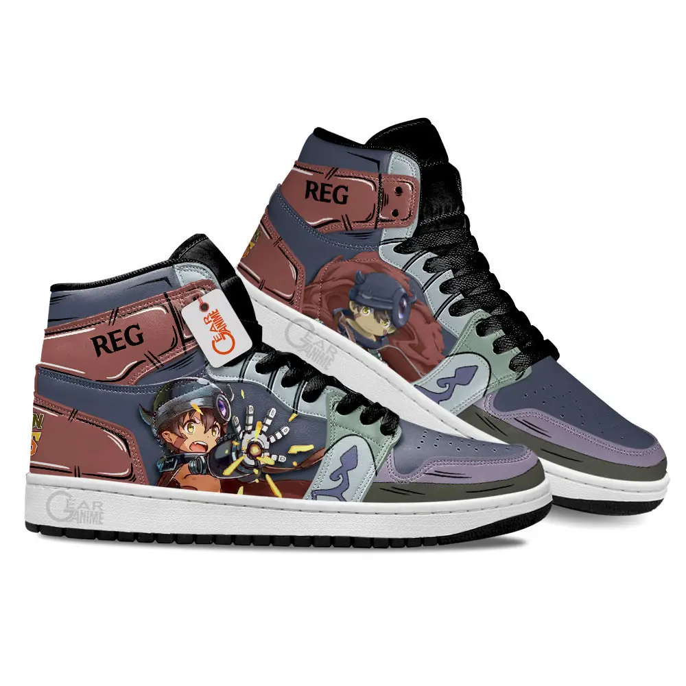 Air JD Hightop Shoes Made In Abyss Reg Custom Anime Shoes MN1001 Air JD Hightop Shoes Made In Abyss Reg Custom Anime Shoes MN1001 - Image 1