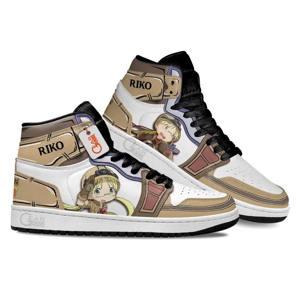 Air JD Hightop Shoes Made In Abyss Riko Custom Anime Shoes MN1001