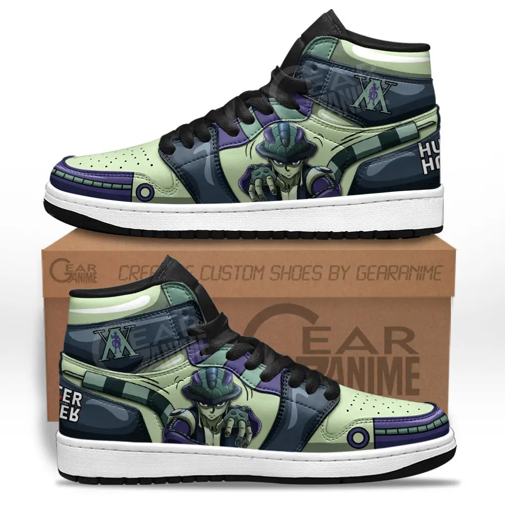 Air JD Hightop Shoes Meruem JD1s Sneakers Custom Hunter X Hunter Anime Shoes