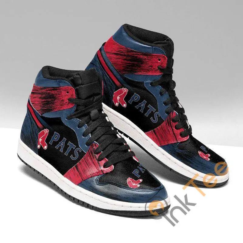 Air JD Hightop Shoes MLB Boston Red Sox Air Jordan 1 High Sneakers V1