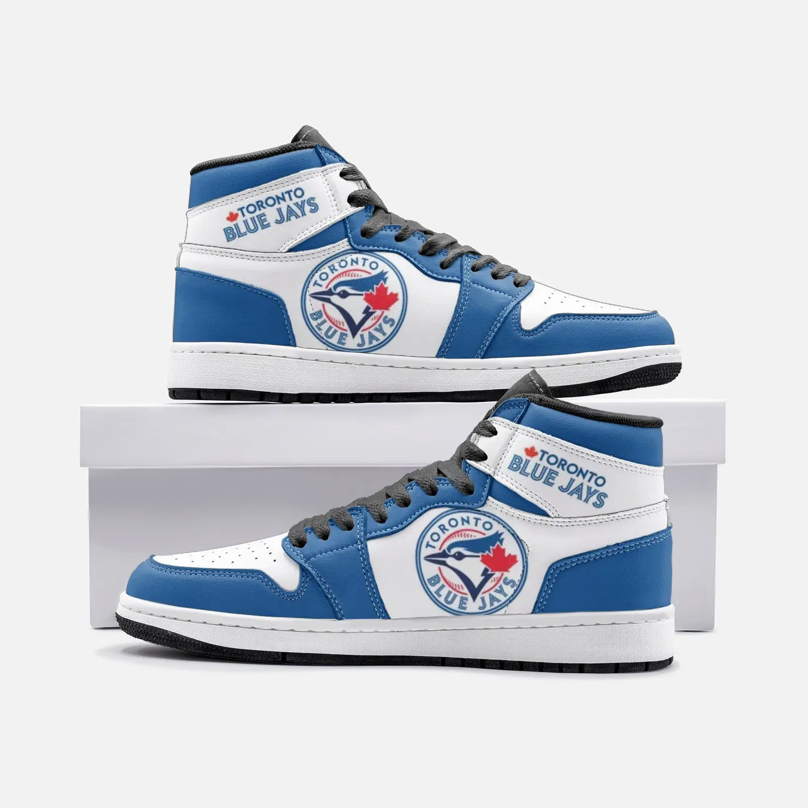 Air JD Hightop Shoes MLB Toronto Blue Jays Air Jordan 1 High Sneakers V3