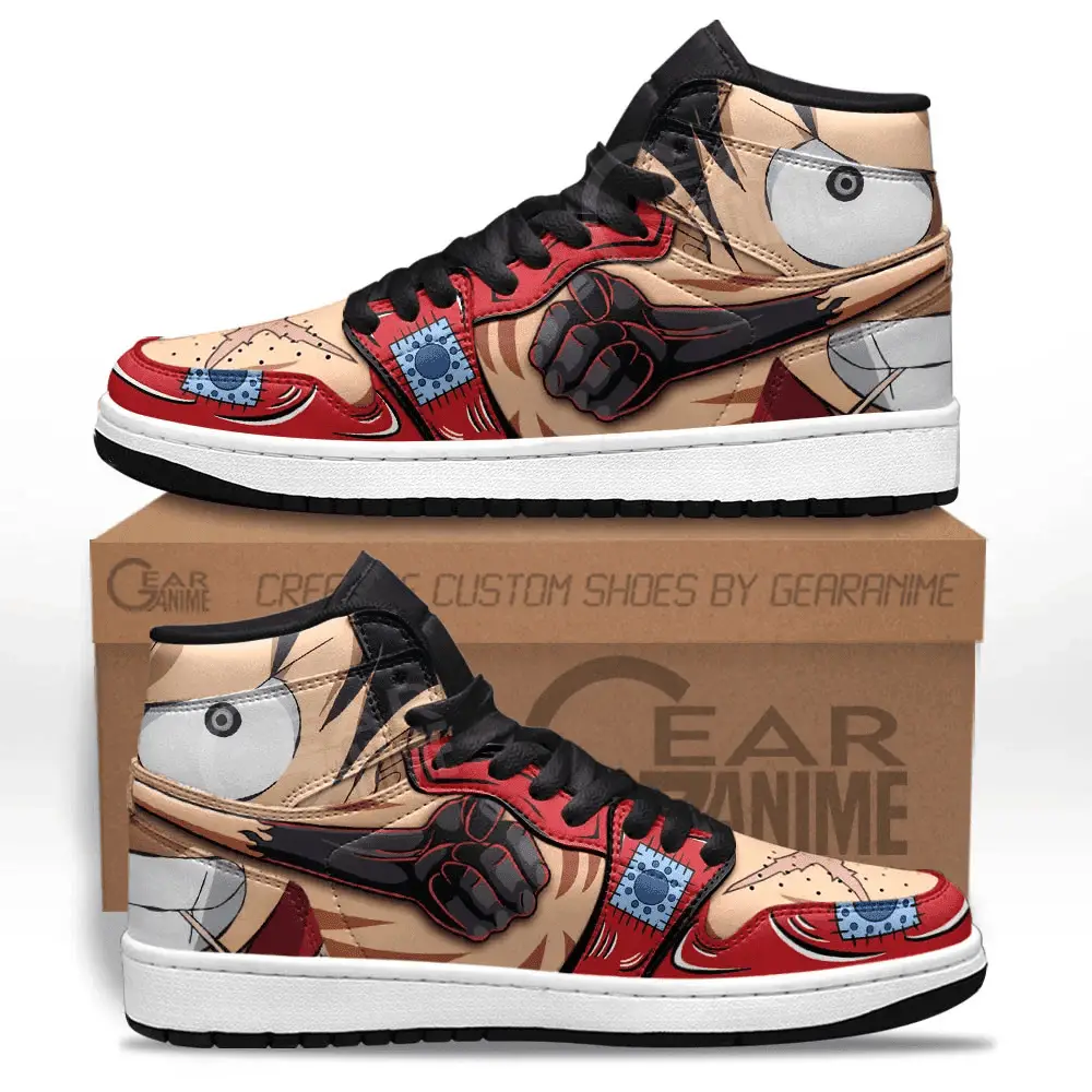 Air JD Hightop Shoes Monkey D Luffy JD1s Sneakers One Piece Custom Anime Shoes Air JD Hightop Shoes Monkey D Luffy JD1s Sneakers One Piece Custom Anime Shoes - Image 1