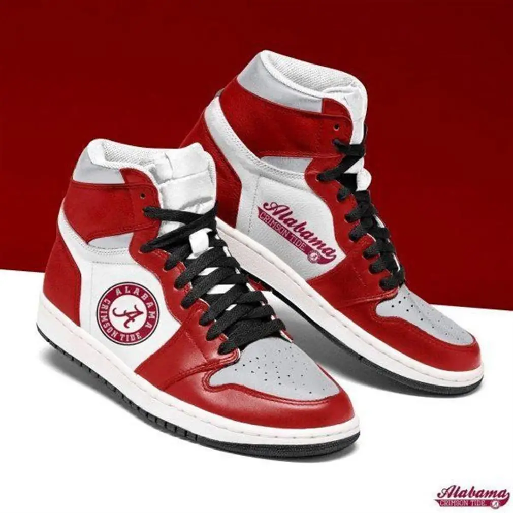 Air JD Hightop Shoes NCAA Alabama Crimson Tide Air Jordan 1 High Sneakers V3
