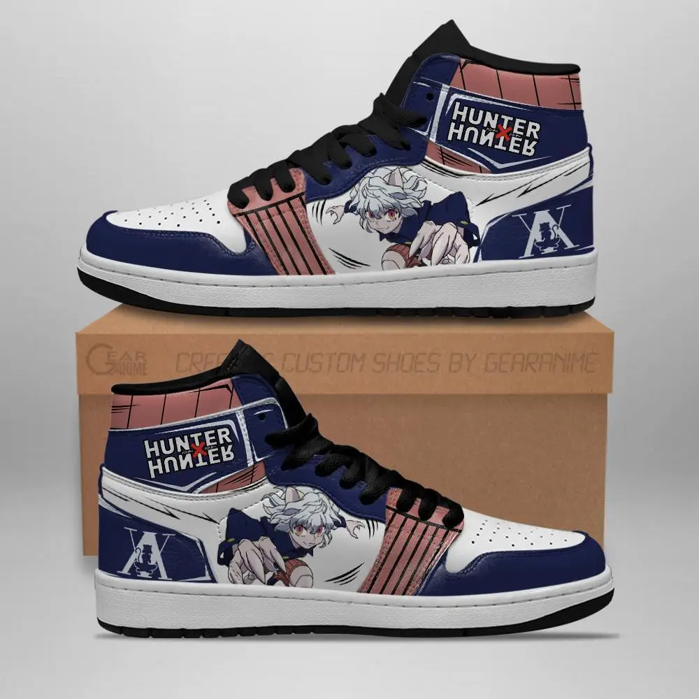 Air JD Hightop Shoes Neferpitou Hunter X Hunter JD1s Sneakers HxH Anime Shoes Air JD Hightop Shoes Neferpitou Hunter X Hunter JD1s Sneakers HxH Anime Shoes - Image 1