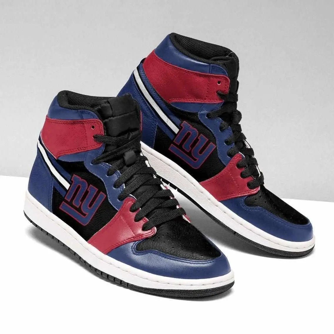 Air JD Hightop Shoes New York Giants Team Custom Shoes Sneakers JD Sneakers