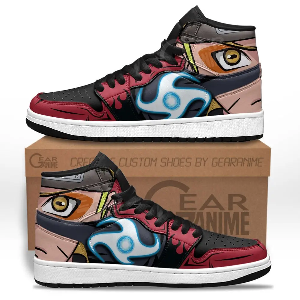 Air JD Hightop Shoes Nrt Uzumaki Sage JD1s Sneakers NRT Custom Anime Shoes