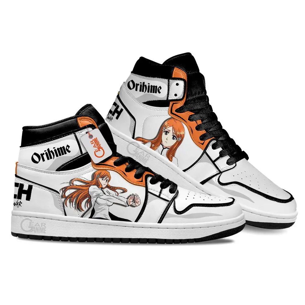 Air JD Hightop Shoes Orihime Inoue Custom Anime Shoes MN0909