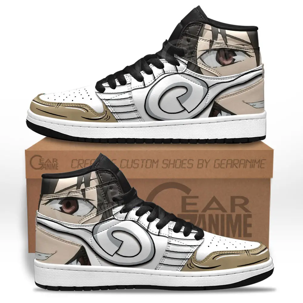 Air JD Hightop Shoes Osamu Dazai JD1s Sneakers Bungo Stray Dogs Custom Anime Shoes