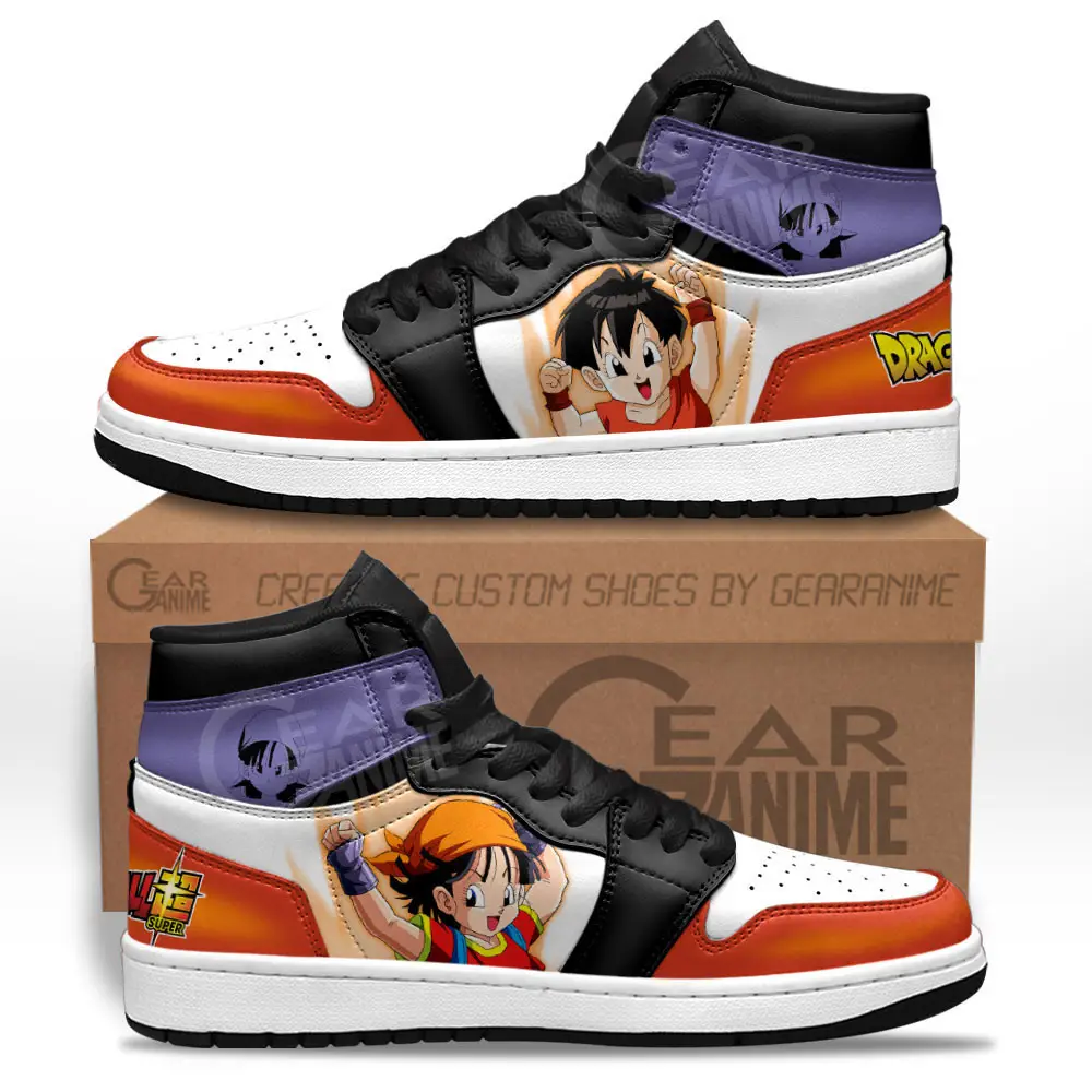 Air JD Hightop Shoes Pan JD1s Sneakers Dragon Ball Custom Anime Shoes