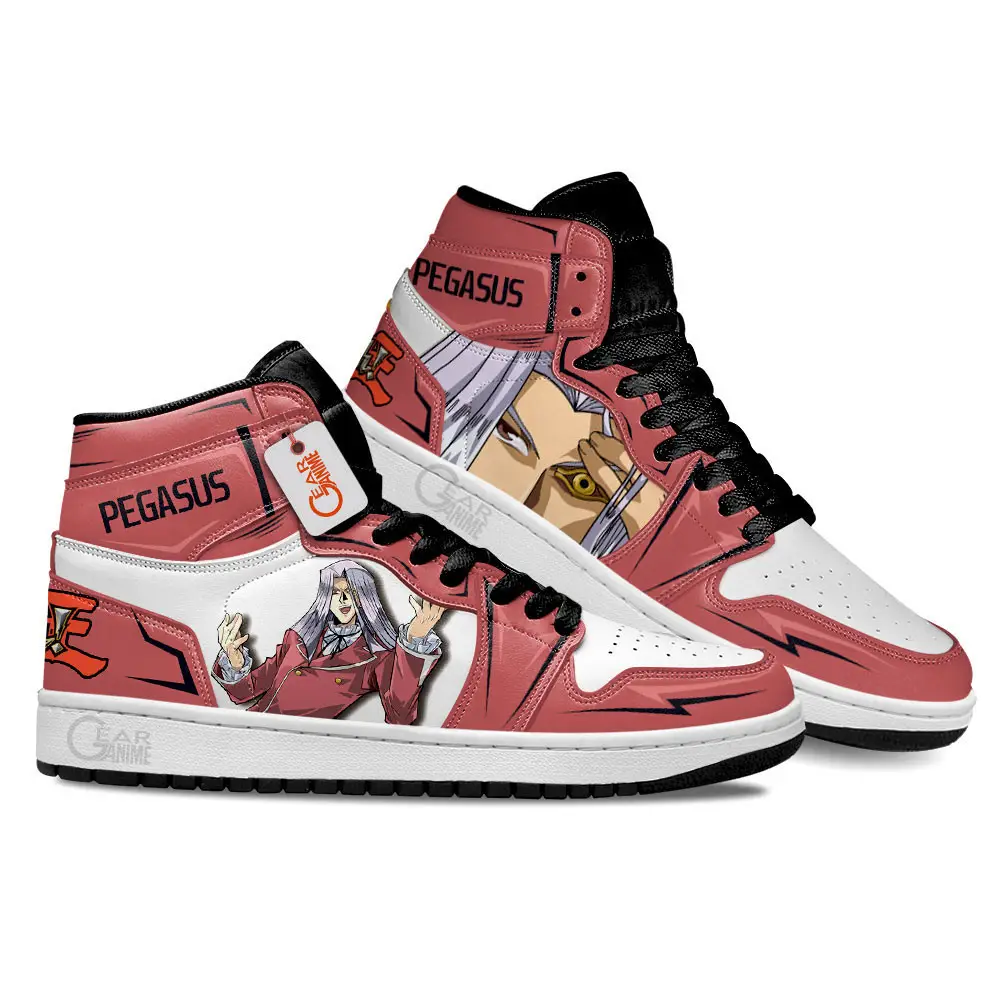 Air JD Hightop Shoes Pegasus Seiya Anime Shoes Saint Seiya Custom Sneakers MN2802
