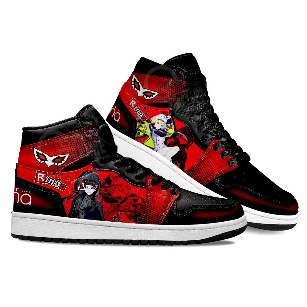 Air JD Hightop Shoes Persona Ringo Anime Custom Shoes
